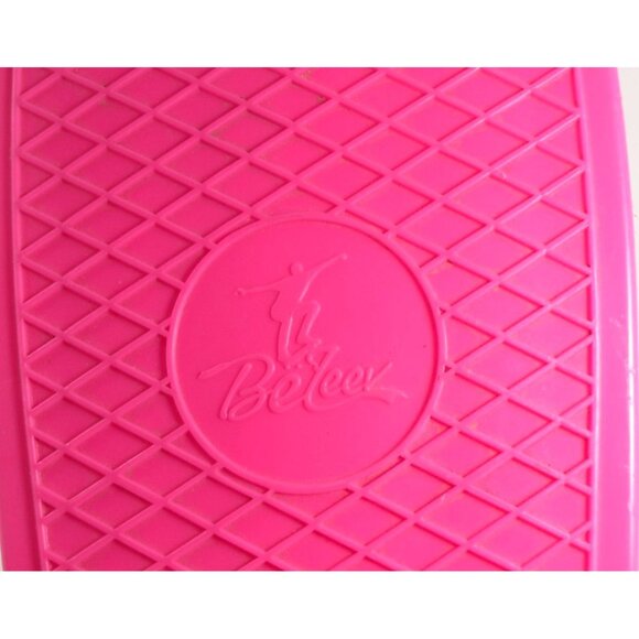 Beleev 22" Pink Skateboard (Penny Style) With Wheels Smoother Than Your Dance Mo - Picture 6 of 10